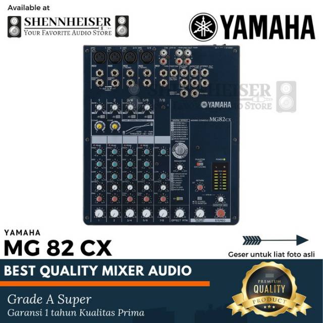 MIXER AUDIO YAMAHA MG 82 CX