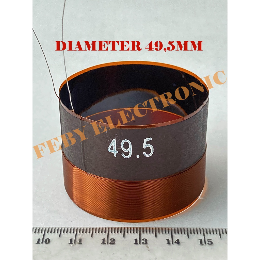 u8k1- Spol Speaker 49,5 mm spul spool voice coil