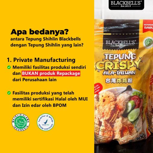 

Tepung Crispy / Tepung Taiwan / Tepung Shihlin / Tepung Blacklabel