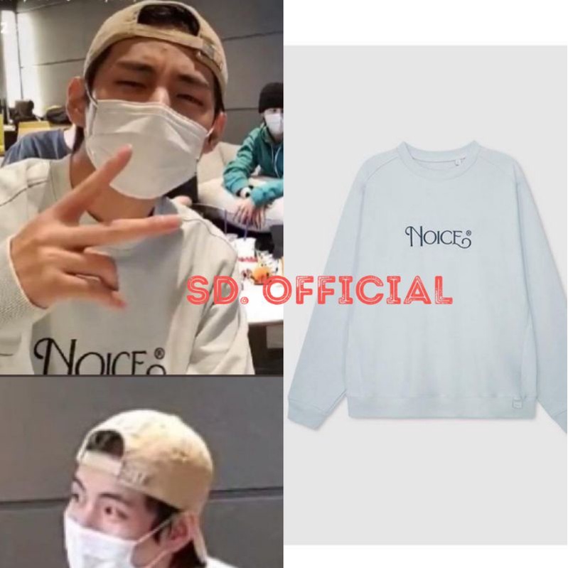 TERMURAH!!! Sweater Basic Bangtan Taehyung Noice ® DTF Print