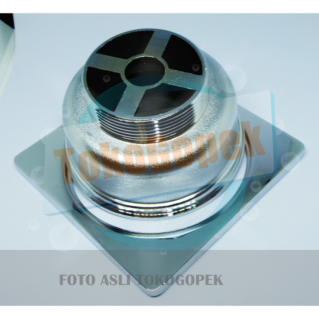 SOLIGEN 1061 FLOOR DRAIN STAINLESS - SARINGAN GOT 4&quot; INCH