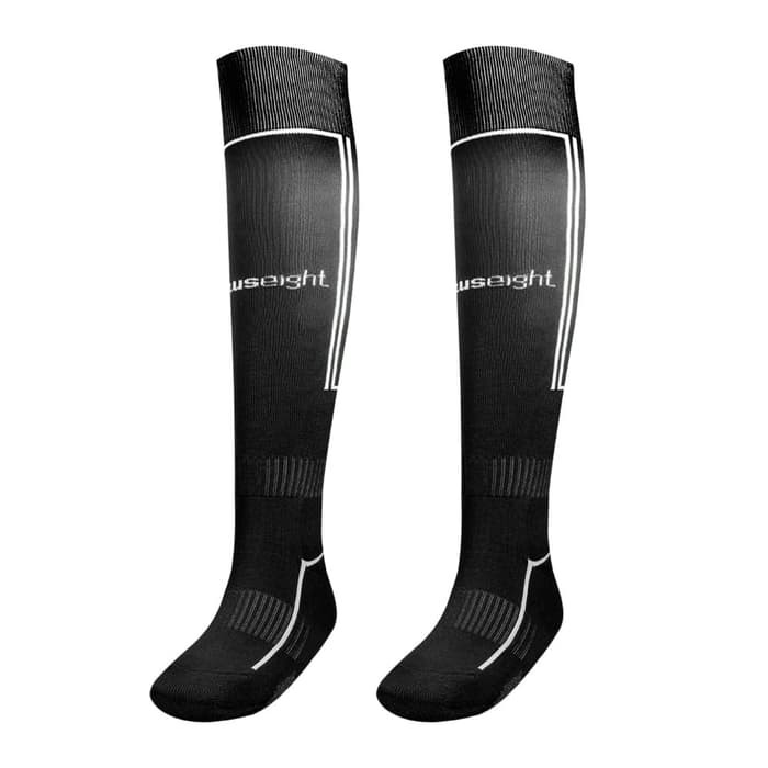 KAOS KAKI BOLA / KAOS KAKI FUTSAL  ORTUSEIGHT HELIOS FB SOCKS - BLACK/ WHITE