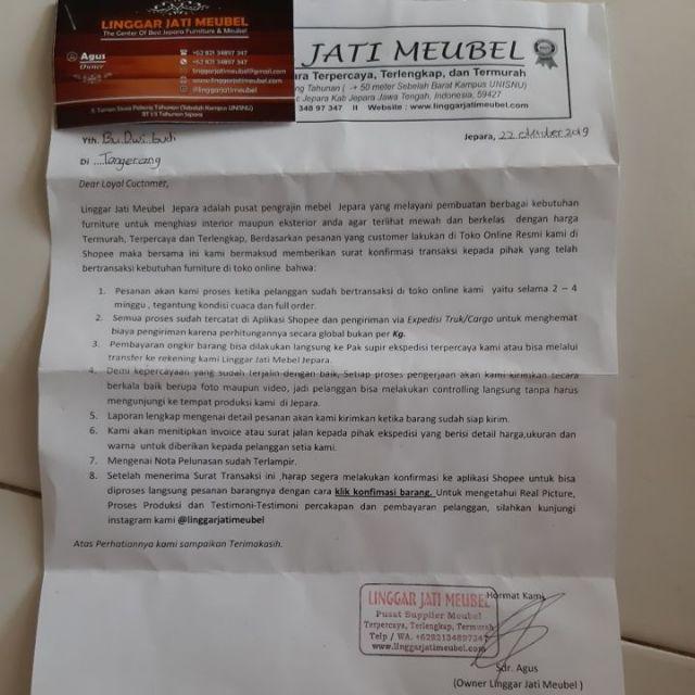 Termurah Sofa Retro Set Chester Jati Custom Pesanan Bu Dwi