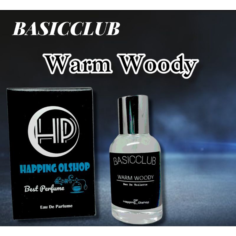 Basic Club parfume warm woody geamoore pria/wanita parfum elegant