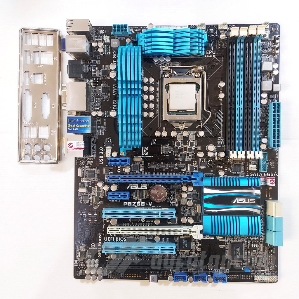 Motherboard Asus P8Z68 V dan Processor I5-2500K