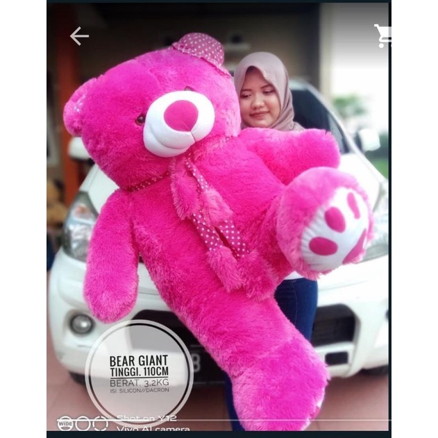 Boneka teddy bear SNI / isi silicon