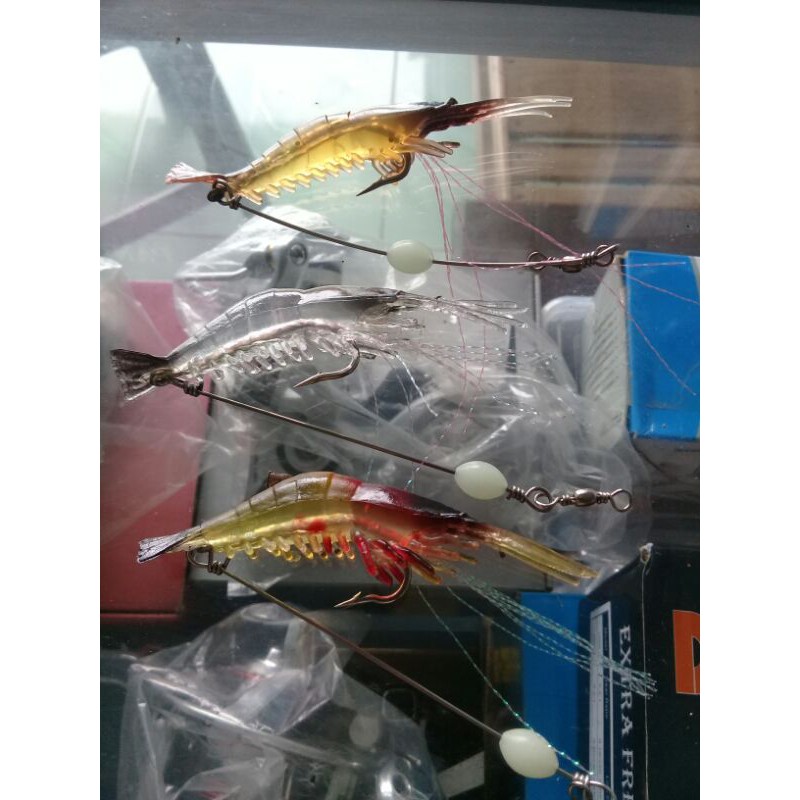 soft lure udang / umpan karet/ umpan tiruan