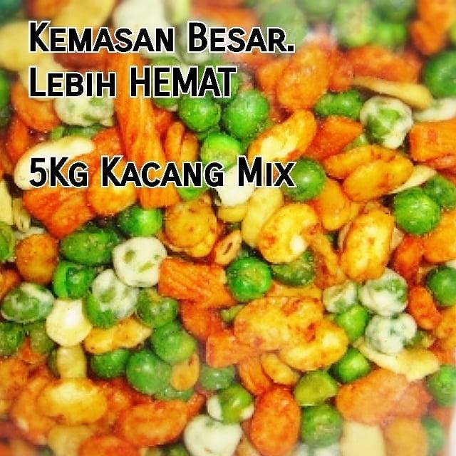 

5Kg Kacang Mix - Mix Nut - Kacang Kangoro GROSIR