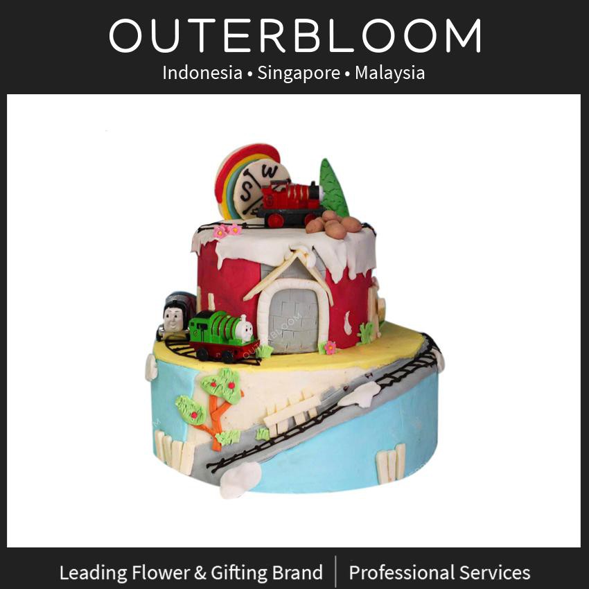 

Kue Ulang Tahun - Thomas The Train Cake