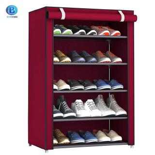 Bkk Shoe Rack Shoe Shelf Multi Layer Shoe Cabinet Shoes Hanger Space Save Creative Closet Storage Shopee Indonesia