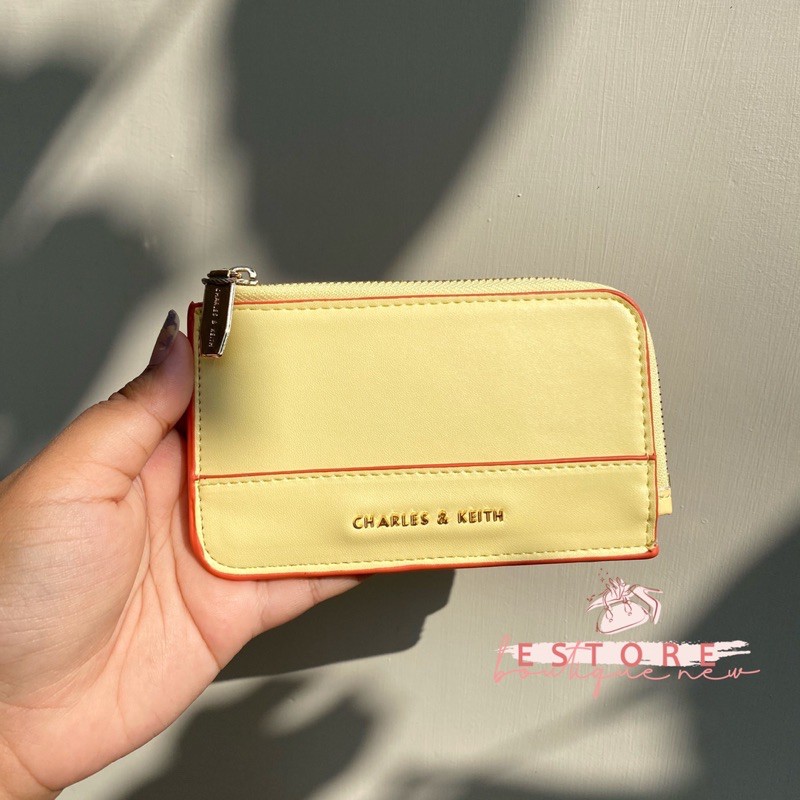 C*K New Zip Card Holder