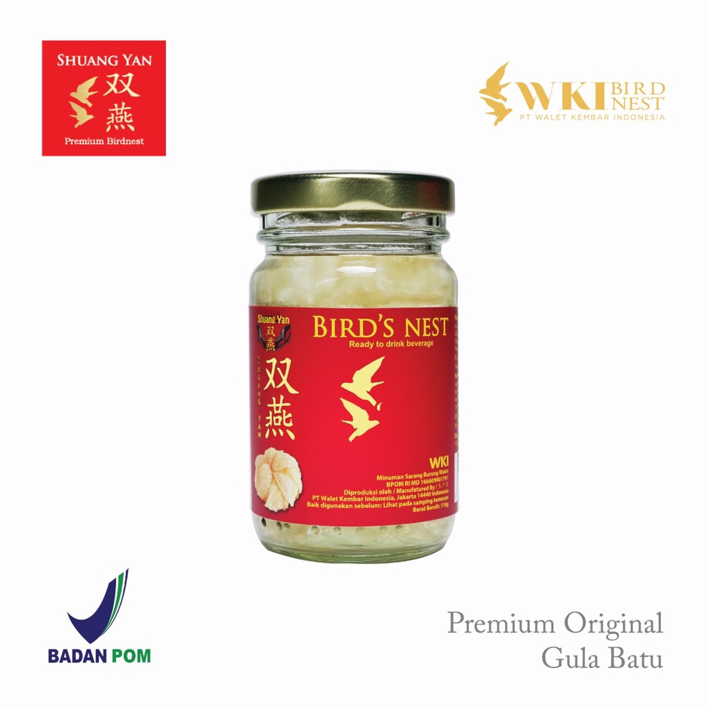 

SHUANG YAN - Sarang Burung Walet Original Flavor Minuman - 120 ml - 1 botol