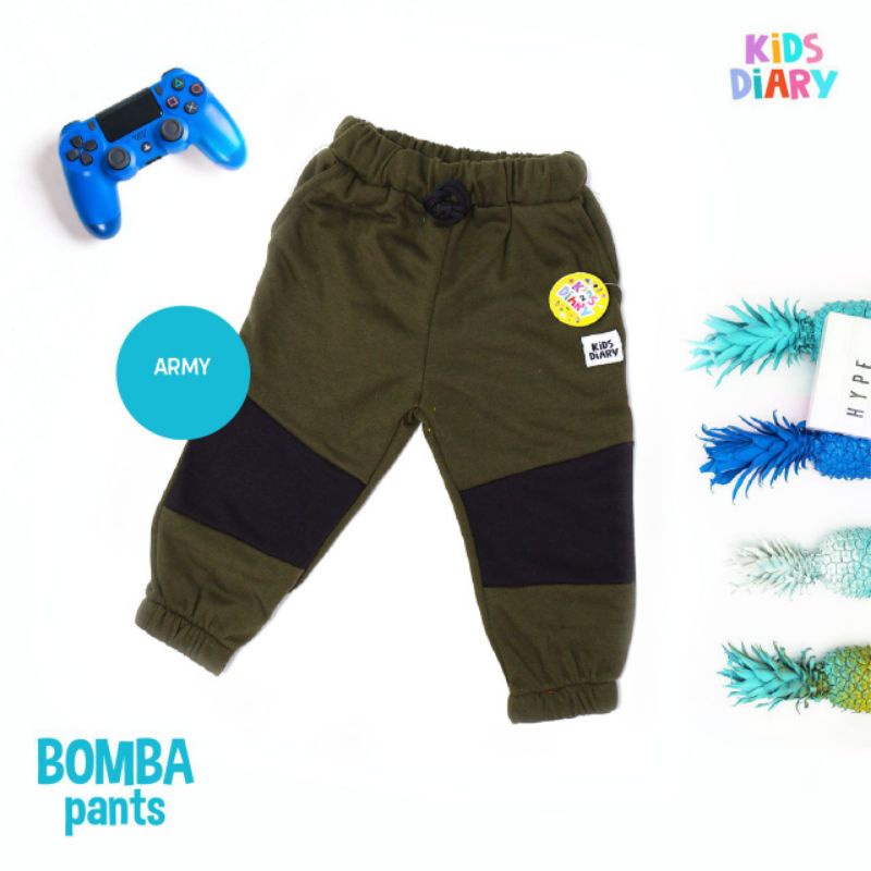 Bomba Pants Premium army By Kids Diary Original