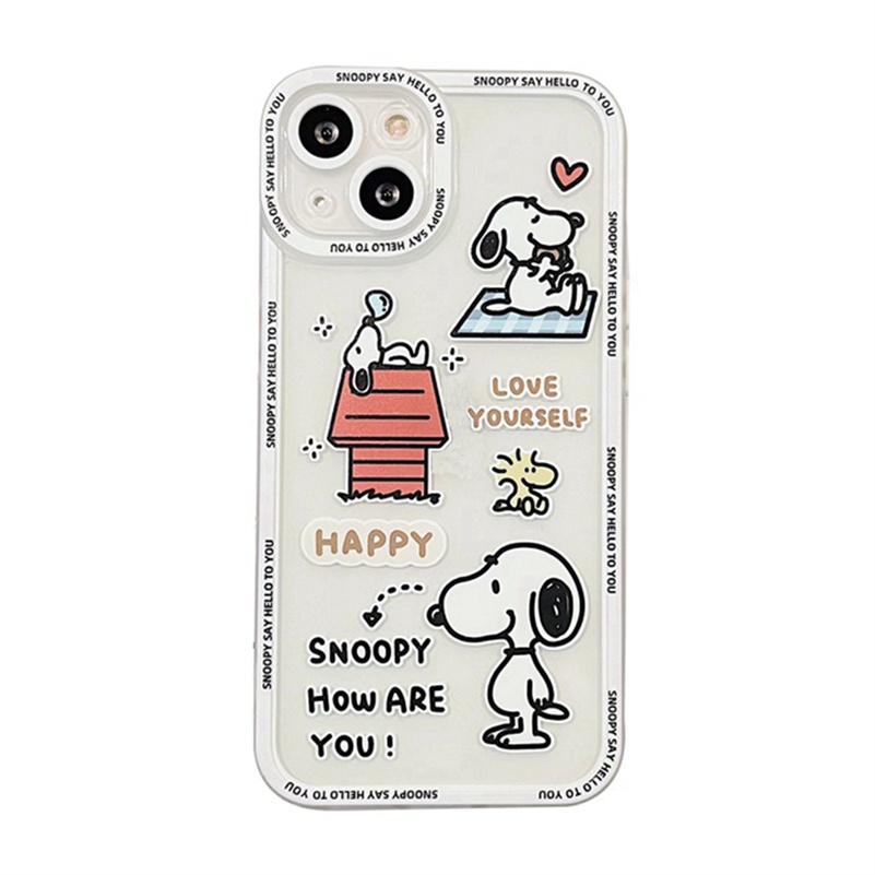 Casing Silikon Xiaomi Redmi Note 11 11s 10s 10 9 8 Pro 10C 10A 10 9 9A 9C 9T Mi 11 Lite 11T Pro Poco F3 X3 NFC Pro Motif Anjing Lucu