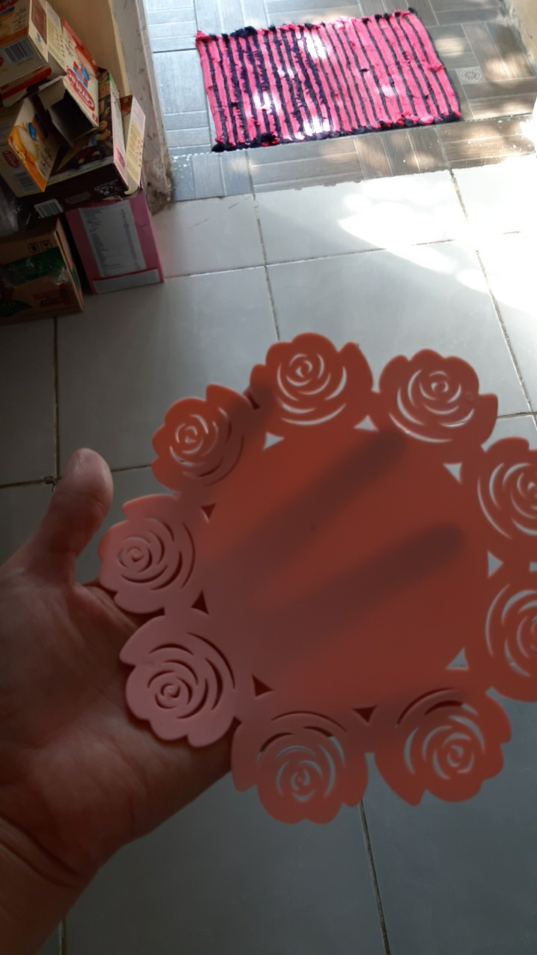 Bm-020 Tatakan Alas Piring Gelas Mangkok Tahan Panas Anti Slip Di Dapur Dan Meja Makan