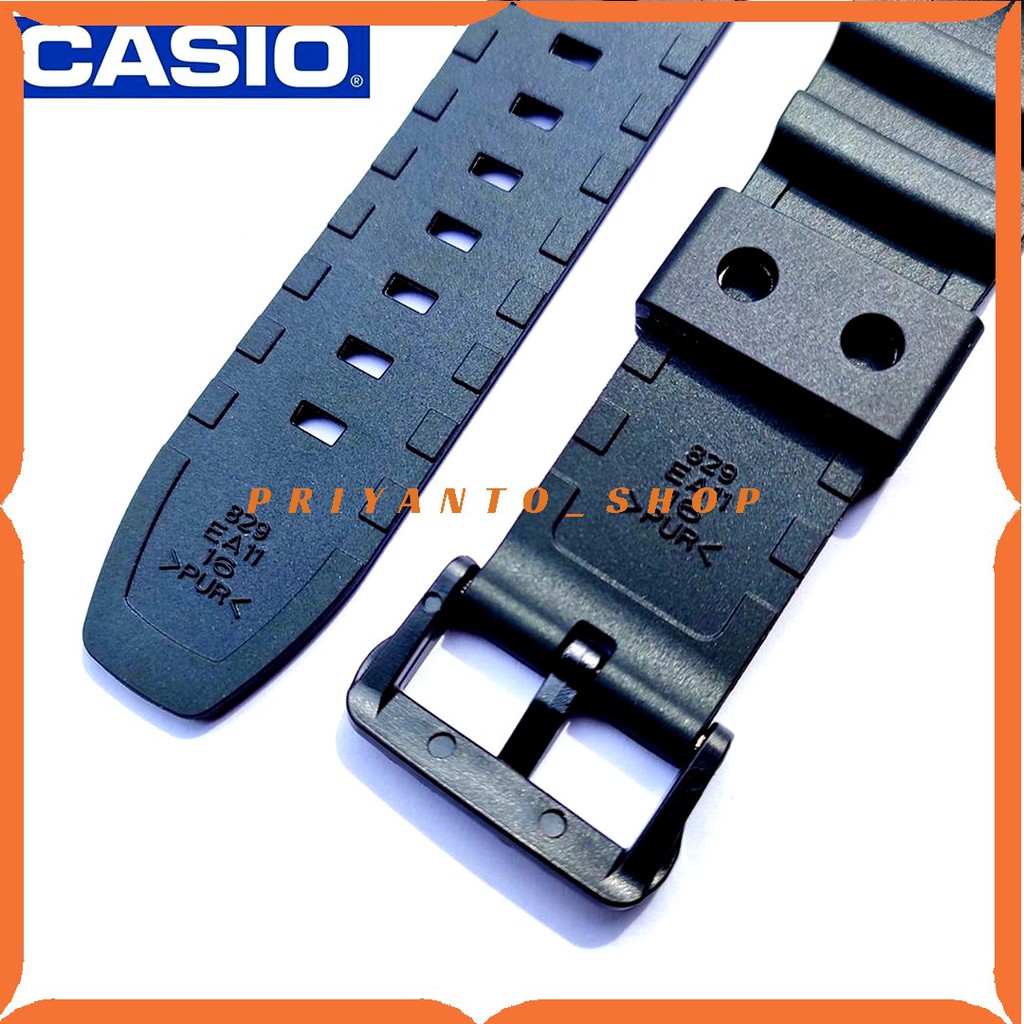 TALI JAM TANGAN CASIO W-S220 WS 220 WS220 W S220 STRAP RUBBBER ORIGINAL OEM