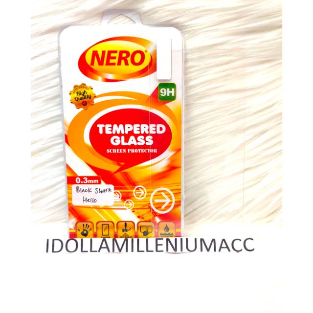 TEMPERED GLASS ANTI GORES KACA XIAOMI BLACK SHARK HELLO