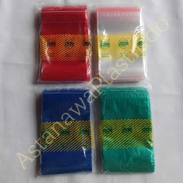 Plastik klip 11x17 100 pcs SMPI 11 x 17 ziplock 17x11 zipper polos warna murah