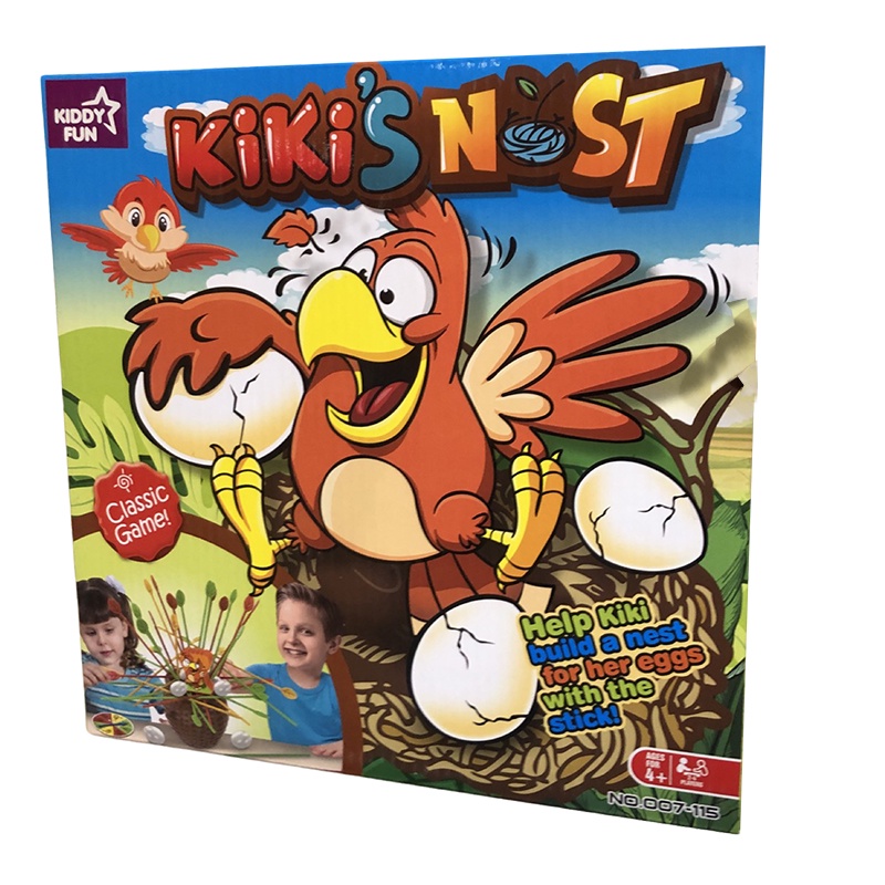 Kiddy Fun Kiki Snost Classic Games Mainan Tarik Telur Ayam Chicken Egg Eggs Kikisnost Kiddyfun