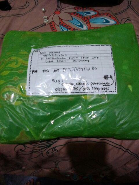 Atasan Batik Tunik Kenanga Ulir  ( Ukuran S M L Xl Xxl Xxxl 5l )