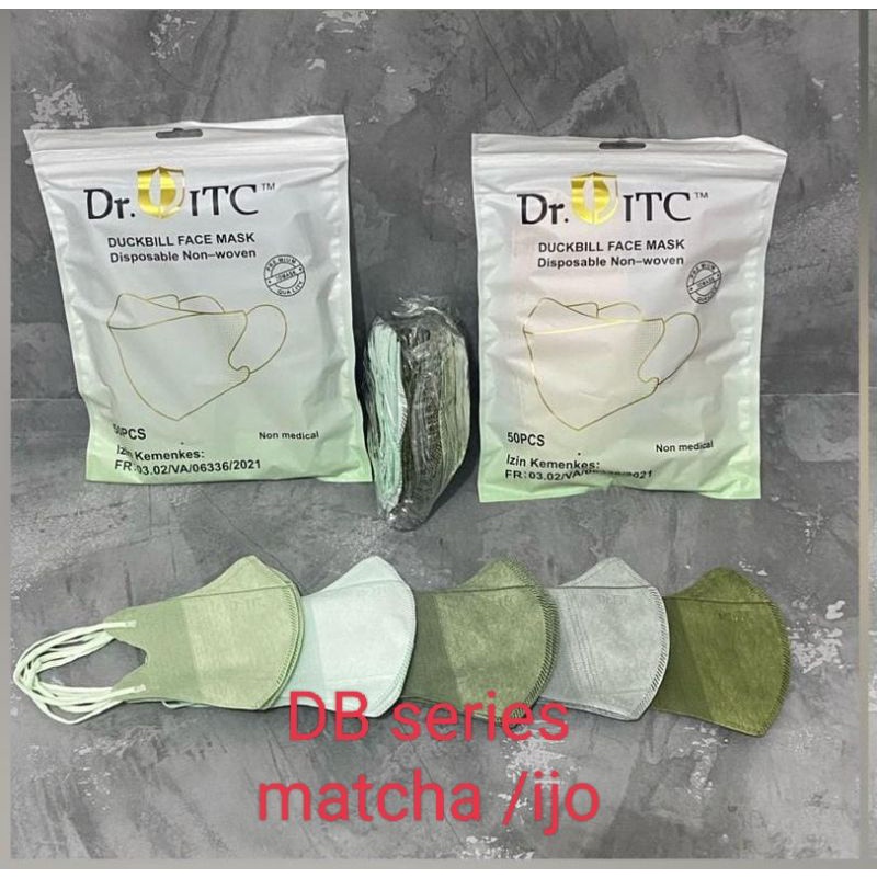 masker duckbill graduation series 1pack isi50pcs