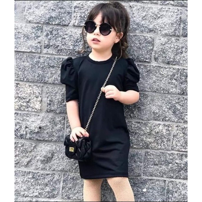 DRESS RAJUT 1-3TH ANAK PEREMPUAN tangan balon