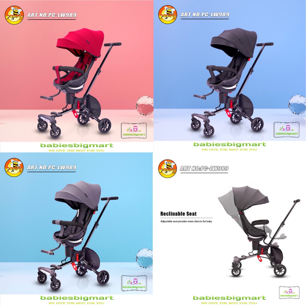 MAGIC STROLLER PACIFIC LW 979 , 959 , 989 , 999 1 , 129 KERETA DORONG STROLER PRAKTIS NEW MURAH