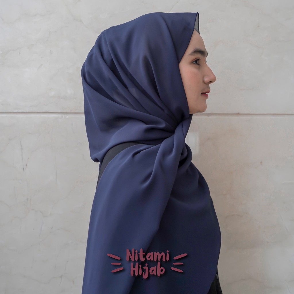NITAMI HIJAB / PHASMINA / HIJAB/NAVY
