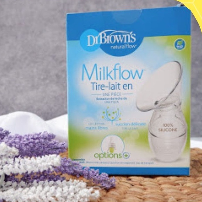 DR.BROWN'S MILK FLOW BREAST PUMP W/4oz BTL(BF015) / POMPA ASI 60ML