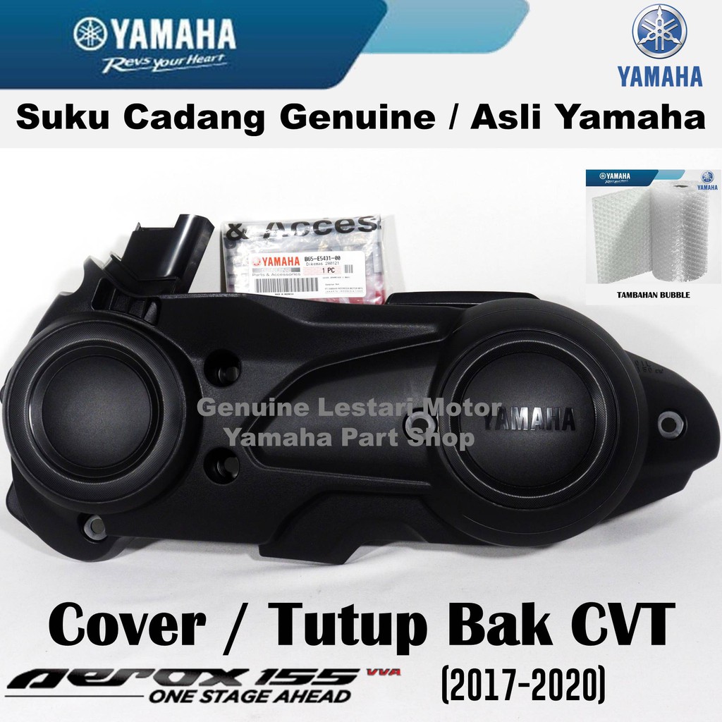 Tutup Cover Bak Cvt Aerox Old 155 Lexi Asli Yamaha Surabaya