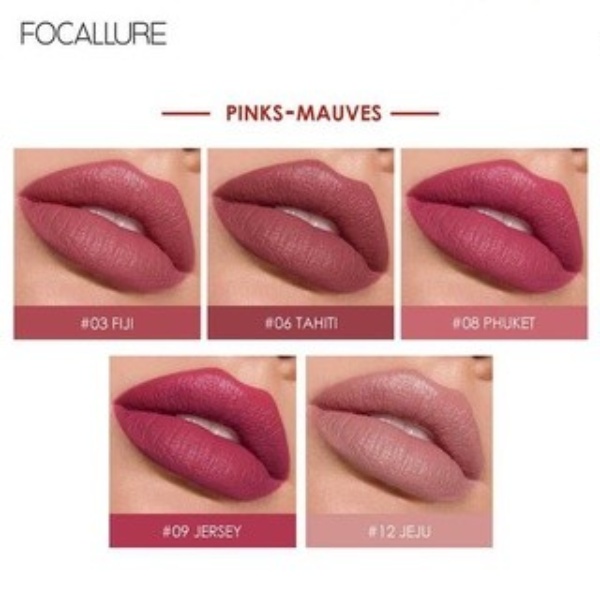 FOCALLURE Stay Matte Lip Ink FA134-Lip Gloss-Staymax lipstik -Waterproof-Long Lasting- BPOM (VH)