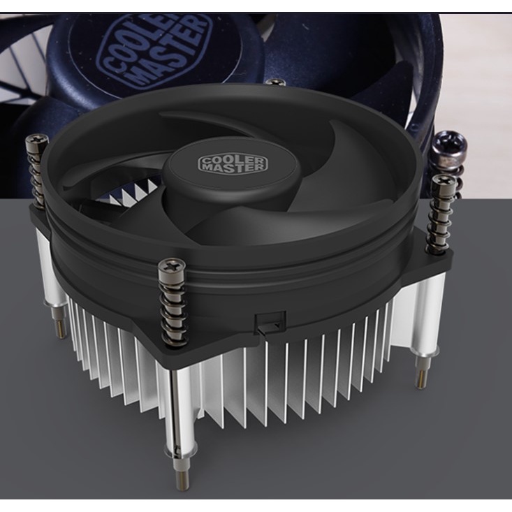 HSF Cooler CPU Cooler Master I30 - Fan Processor Intel LGA 1156 1155 1151 1150 Cooler Master New Ori