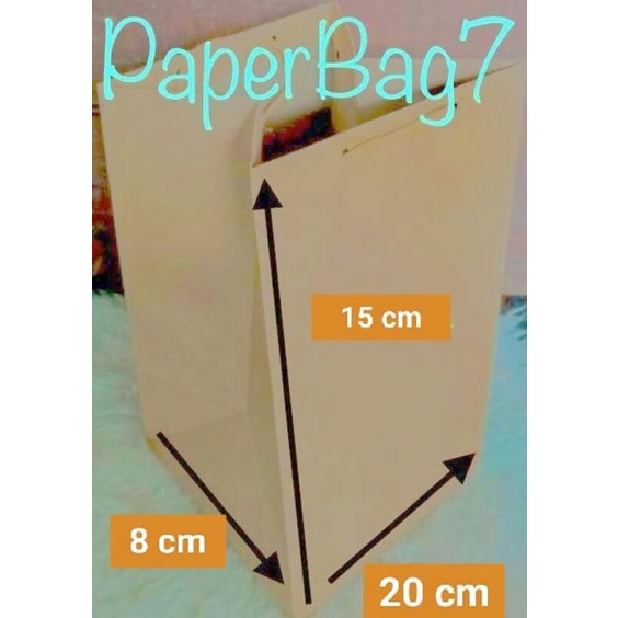 

Tas Paperbag 15x8x20