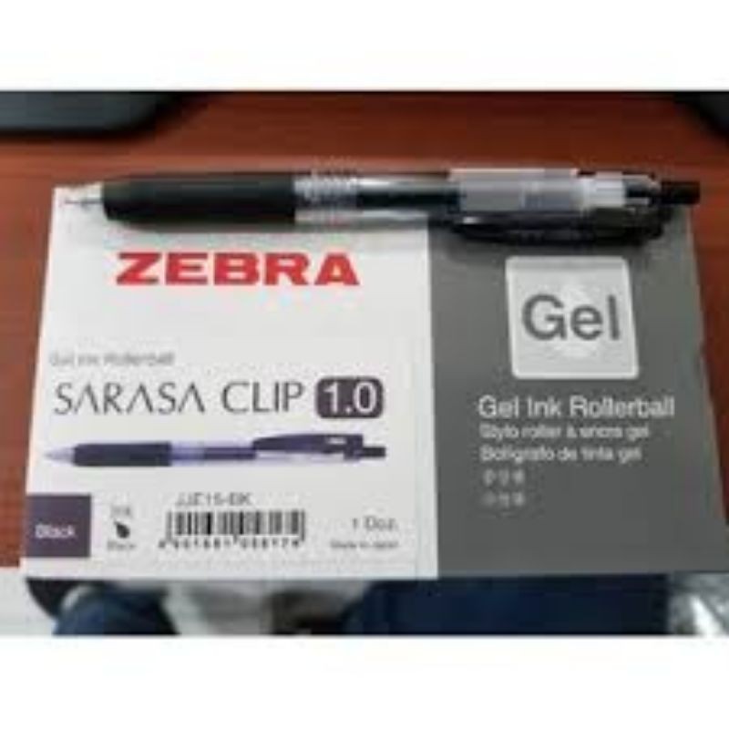 

Pulpen Gel Zebra Sarasa 1.0mm Hitam