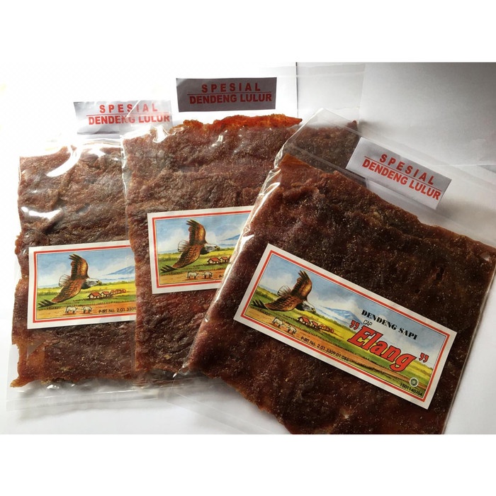 

Q12S Dendeng Sapi Spesial Dendeng Lulur Cap Elang Original 250 Gr Promo - Manis D51qs