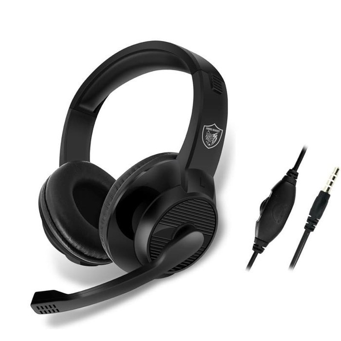 Headphone Gaming Super Bass Headset With Microphone PUBG GM-001