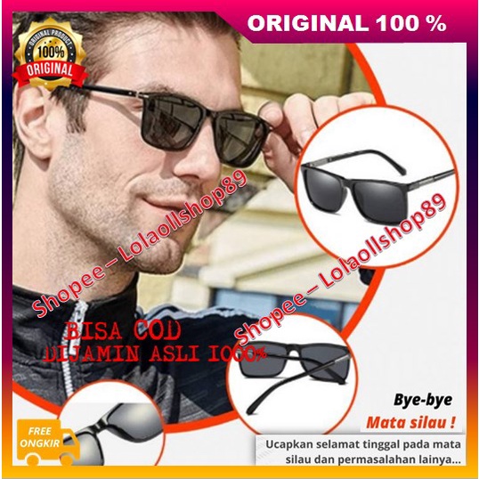 Glasses Ion Polarized Kacamata Anti Patah Anti Silau 100% ASLI ORIGINAL
