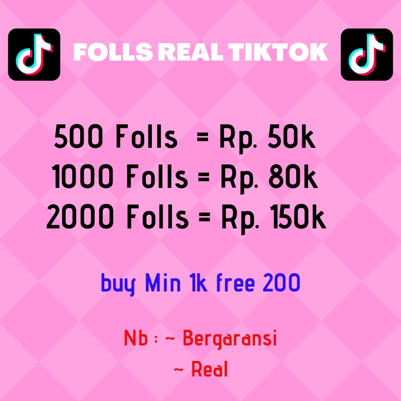 Followers Real Tiktok