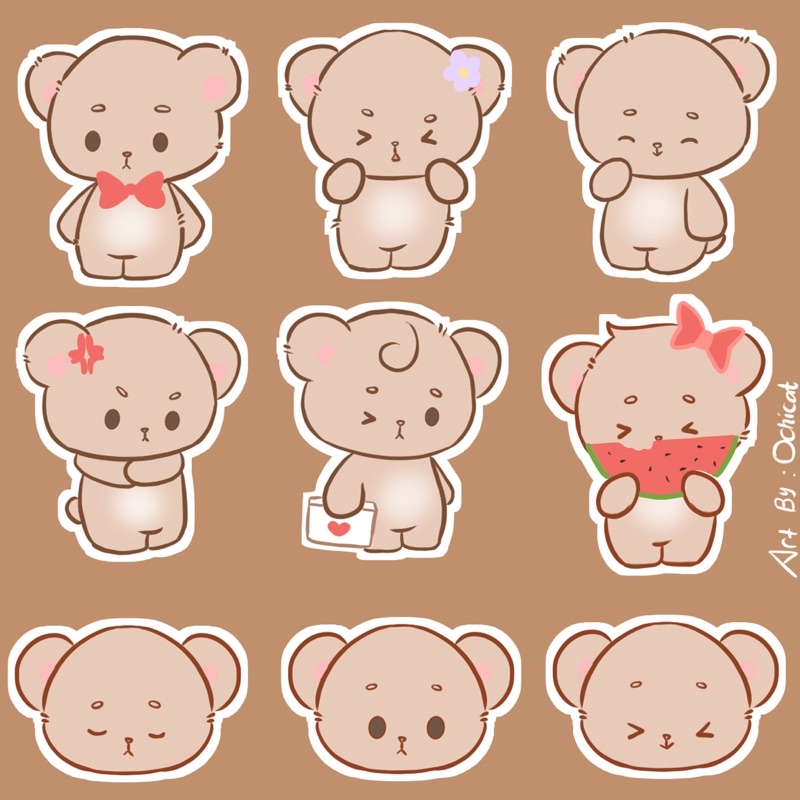 

Ochi Sticker Animal cute