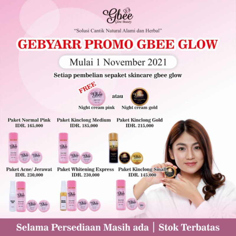 skincare gbee glow