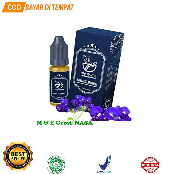 Top Havpe Bunga Telang Mint NASA 15 ml - LANGMINT