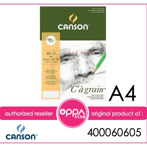 

PERALATAN MENGGAMBAR CANSON C A GRAIN A4 30 125 KERTAS DRAWING WATERCOLOR 400060605 PERALATAN LUKIS