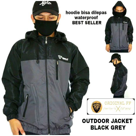 DISKON JAKET PARKA PRIA ORIGINAL BOMBER KANVAS PREMIUM DISTRO MURAH