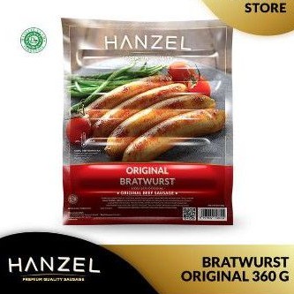 

Hanzel Bratwurst Original 360gr 5pcs