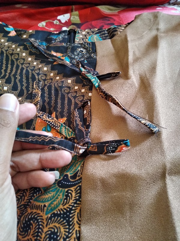Atasan Batik Dolby Dolbi Dobby Doby Tenun Sutra Tulis Halus Katun Atbm Baron ,sarombit Atasan