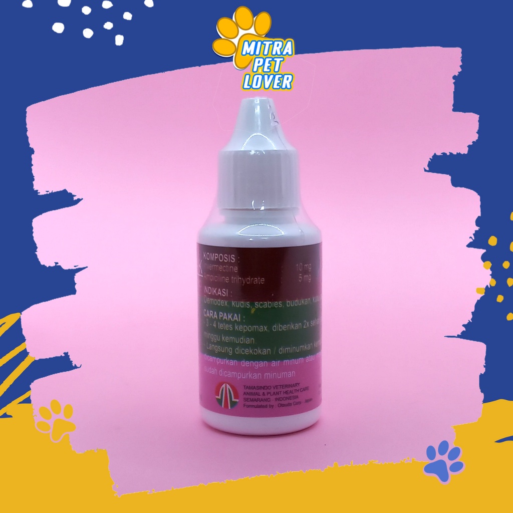 OBAT SCABIES KELINCI - KEPOMAX 30ML ORIGINAL - ANTI KUDIS DEMODEX KUTU &amp; CACING PROTOZOA &amp; GATAL KORENG BUDUKAN RABBIT - KEPO MAX - MURAH GARANSI ASLI KUALITAS - PET ANIMAL HEALTHCARE &amp; VETERINARY TAMASINDO OBAT &amp; VITAMIN TERNAK HEWAN MITRAPETLOVER