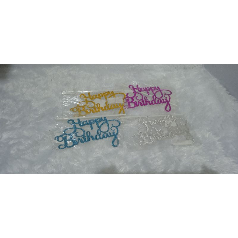 Tulisan kue happy birthday