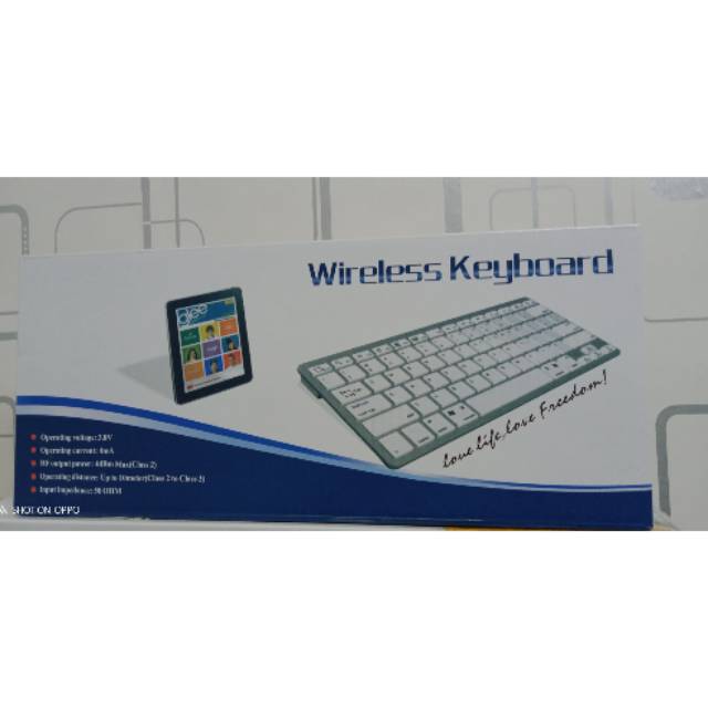 keyboard wireless murah boutut untuk laptop, pc,tablet terbaik