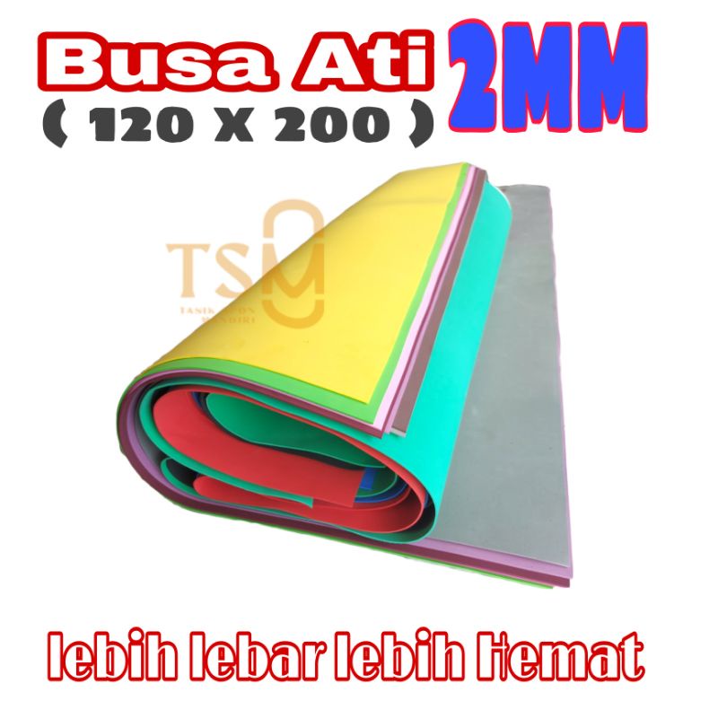 Busa Ati 2mm 120cm x 200cm / Bahan craft