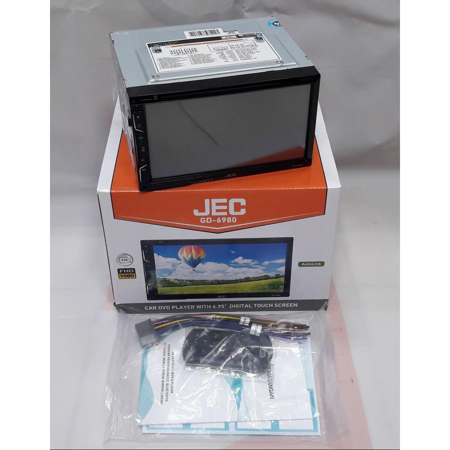 Head unit double din JEC GD-6980